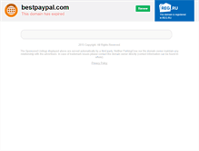 Tablet Screenshot of bestpaypal.com